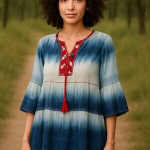 John Mark SZ Med Y2K Retro Granola‎ Girl Boho Cottage Core Gorp